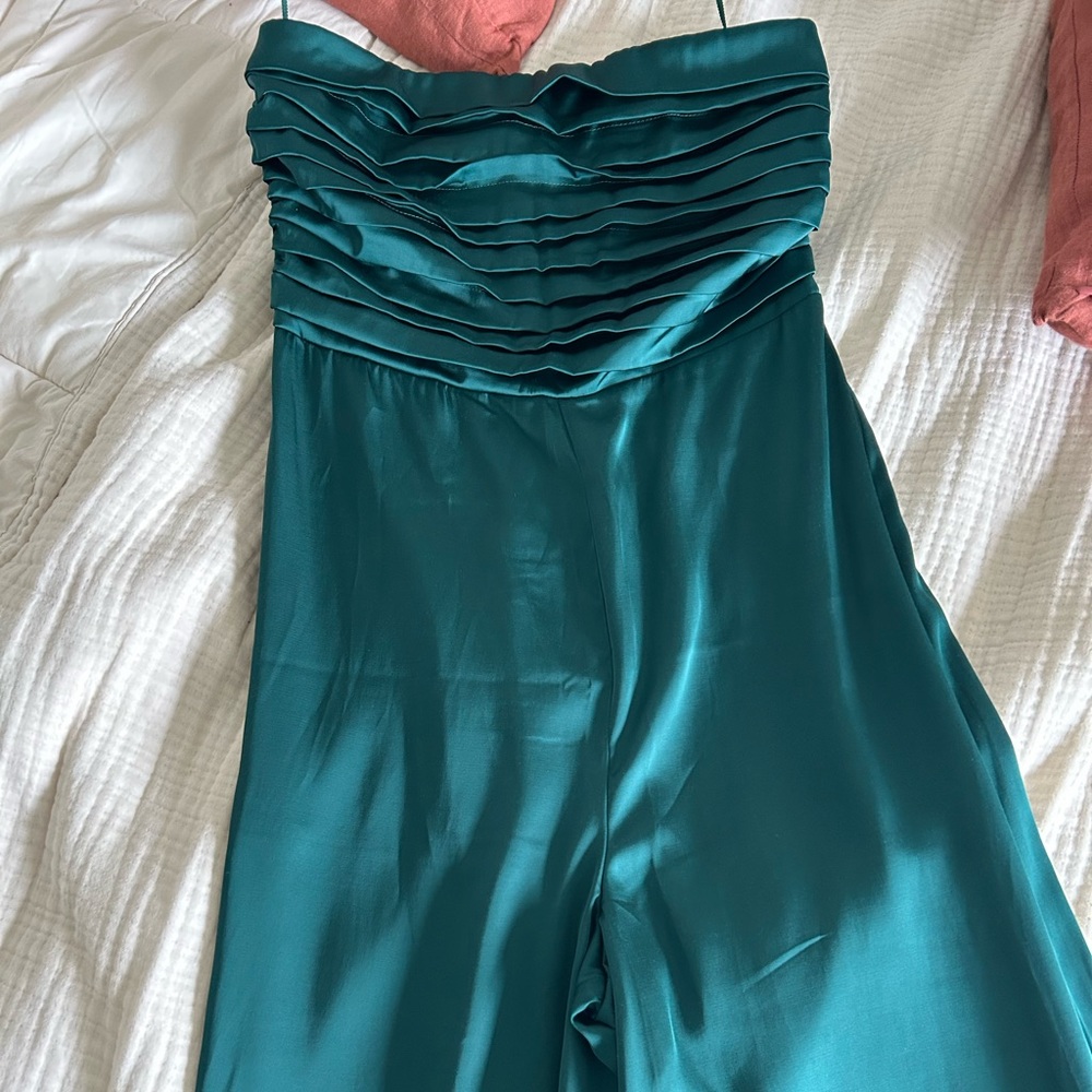 Abercrombie green jumpsuit